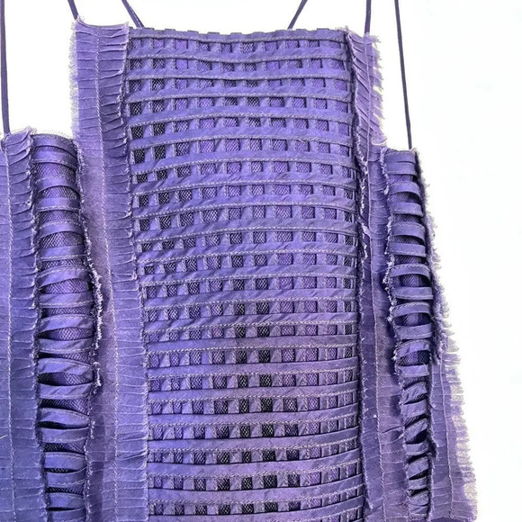 Sachin and Babi Women's Purple Long Evening‎ Dress Small - Picture 6 of 7